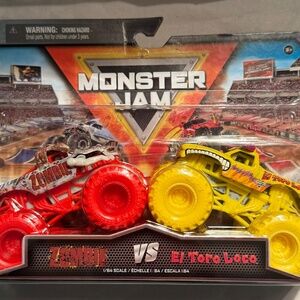 Monster Jam Zombie vs El Toro Loco